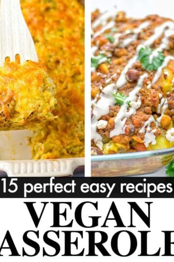Header image for Vegan Casserole Recipes.